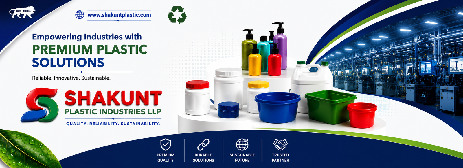 Shakunt Plastic Industries LLP - Empowering Industries with Premium Plastic Solutions